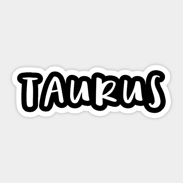 Taurus Sticker by Sloop